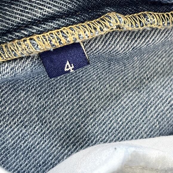 SEVEN.SEVEN DO GOOD SIDE SLIT WIDE LEG DENIM JEAN SIZE 4 - Picture 12 of 12
